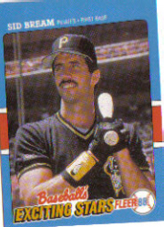 1988 Fleer Exciting Stars Baseball Cards       006      Sid Bream